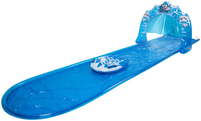 SunClub 97205 Vodní skluzavka pro děti 500 × 120 × 102 cm, lední medvěd