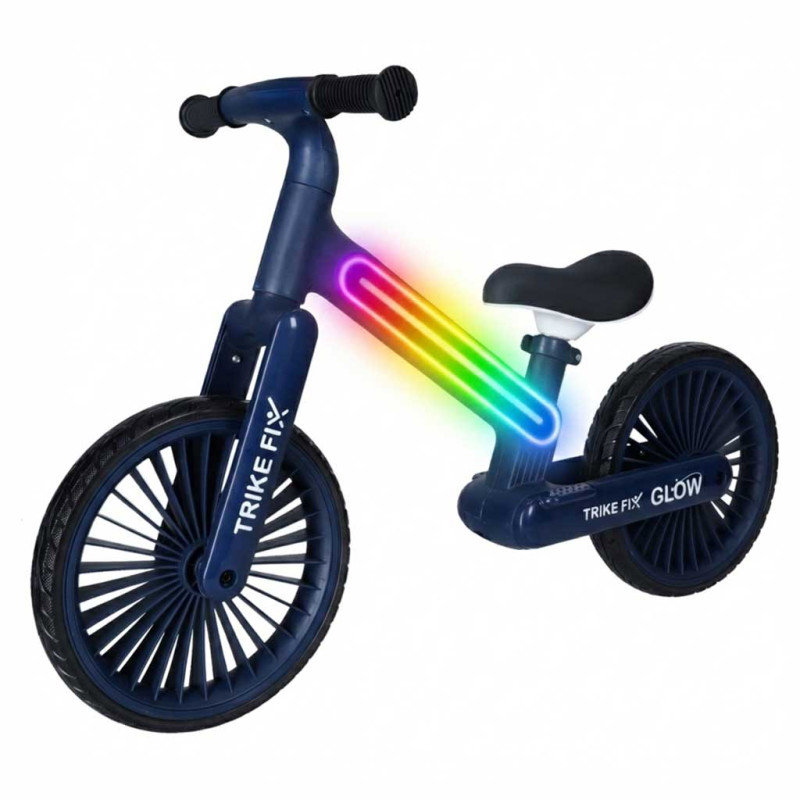 Trike Fix KX2867 Odrážedlo Glow LED - tmavě modré
