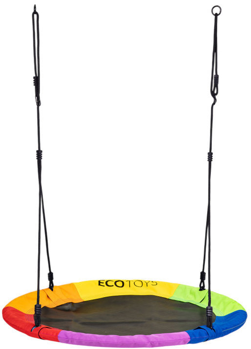 ECOTOYS BOC100 Houpačka hnízdo, 100 cm, multicolor