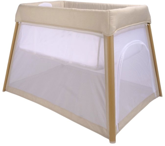 Bo Jungle Cestovní postýlka Pure White