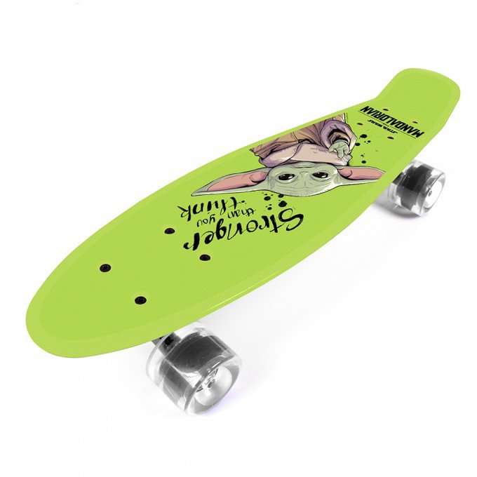 Disney Skateboard plastový max. 50 kg - Grogu