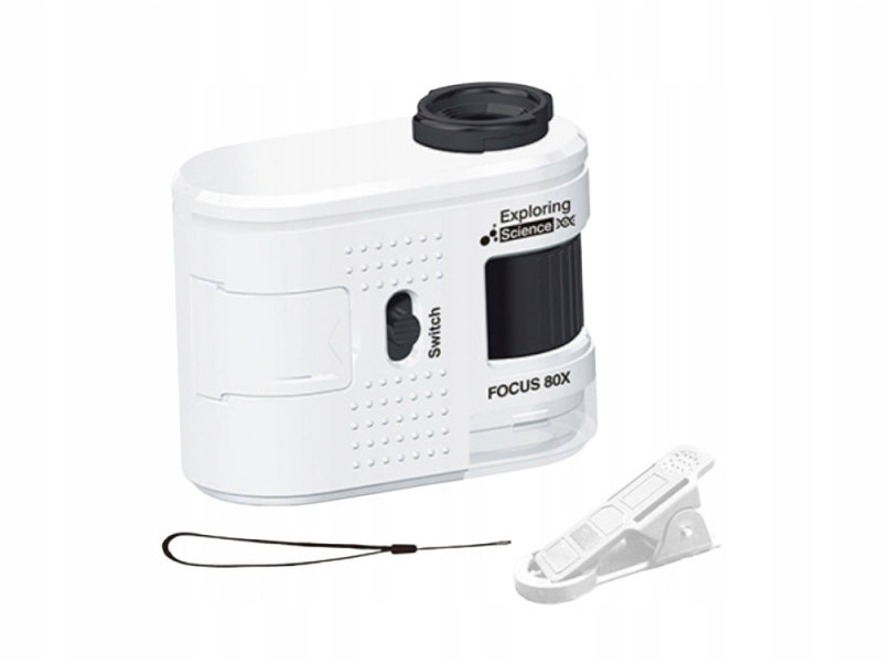 Verk 09223 Kapesní mikroskop 80×, Scientific Microscope
