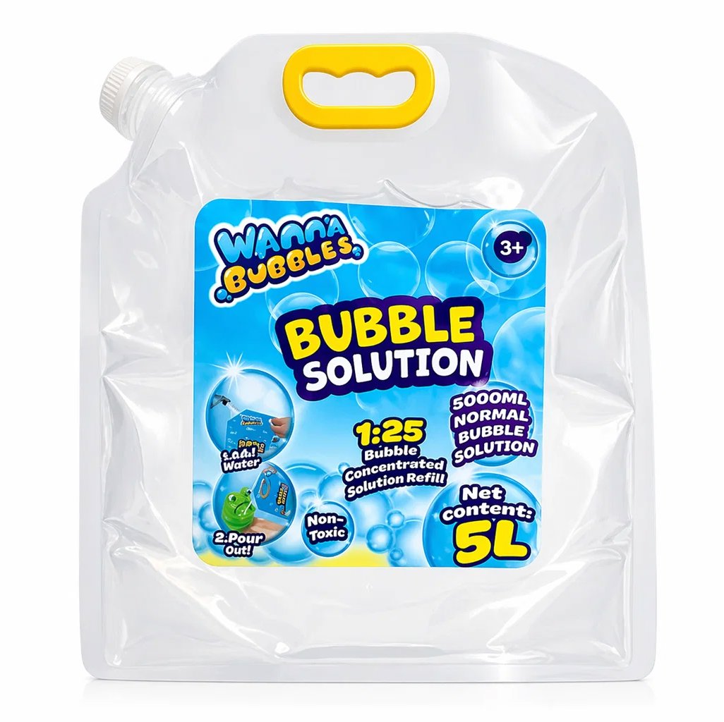 Bavytoy Náplň do bublifuku 5 l - mýdlové bubliny