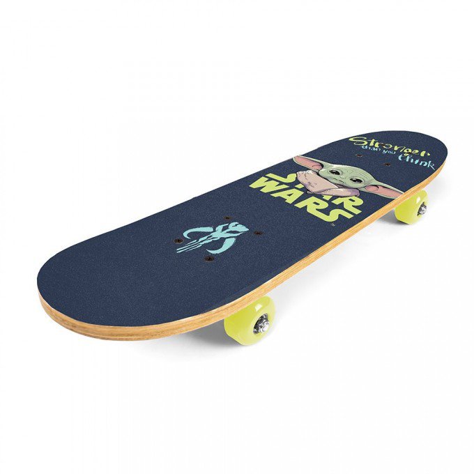 Disney Skateboard dřevěný max. 50 kg mandalorian