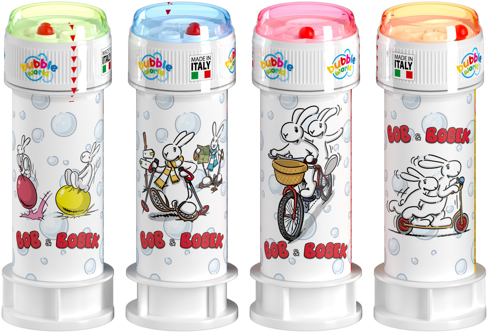 Vizopol Bublifuk 60 ml - Bob a Bobek 4 ks