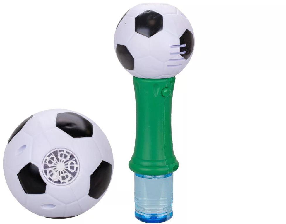 Micro Trading Sun Fun bublifukovač fotbalový míč 23,5 cm, na baterie, náplň 60 ml