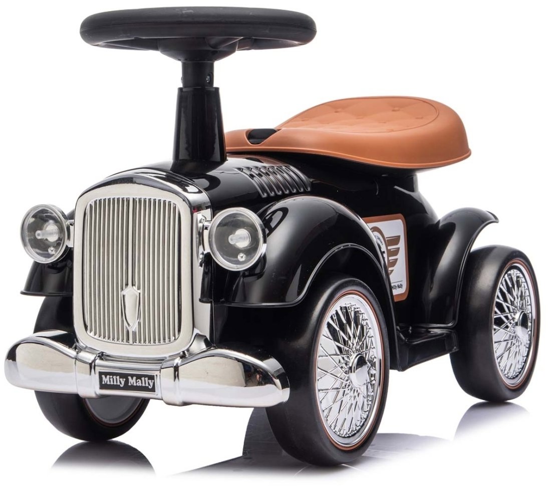 Milly Mally Odrážedlo retro Royce, černé