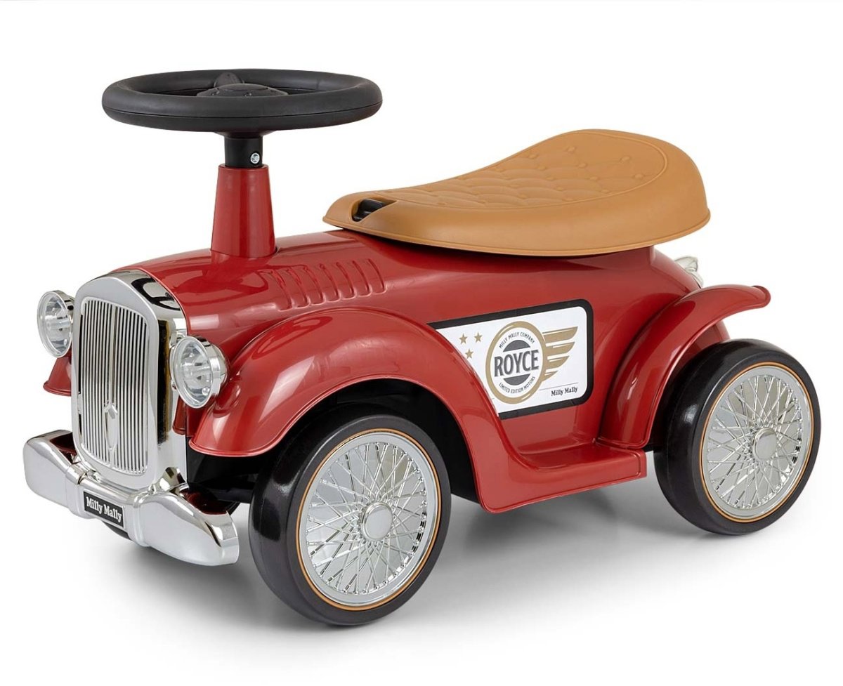 Milly Mally Odrážedlo retro Royce, červené