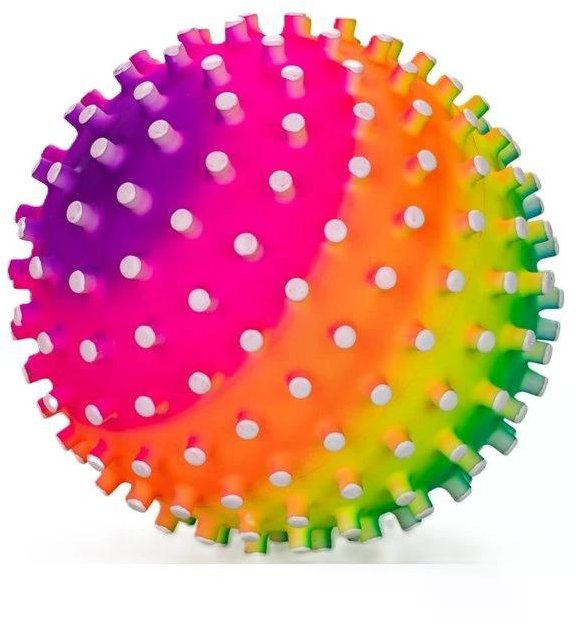 Micro Trading Sun Fun míč 21 cm duhový