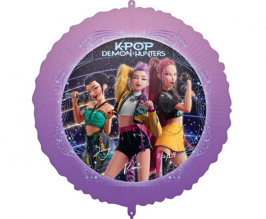 GoDan Balón fóliový K-POP DEMON HUNTERS, Lovci démonů, 46 cm
