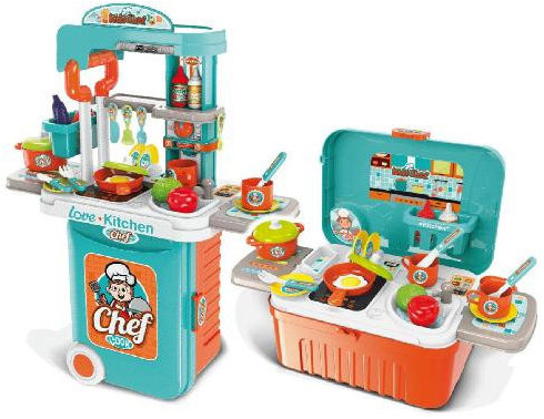 Villa Giocattoli Kuchyňka MR. Chef v pojízdném kufříku
