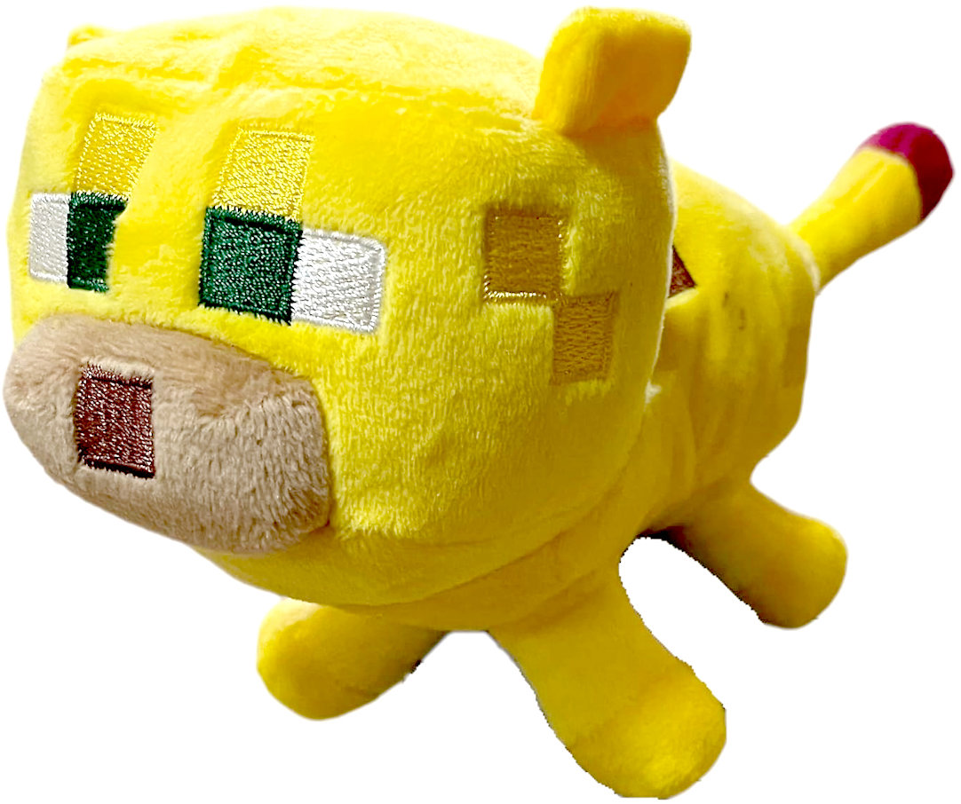 Toybit Minecraft Ocelot žlutý 22 cm