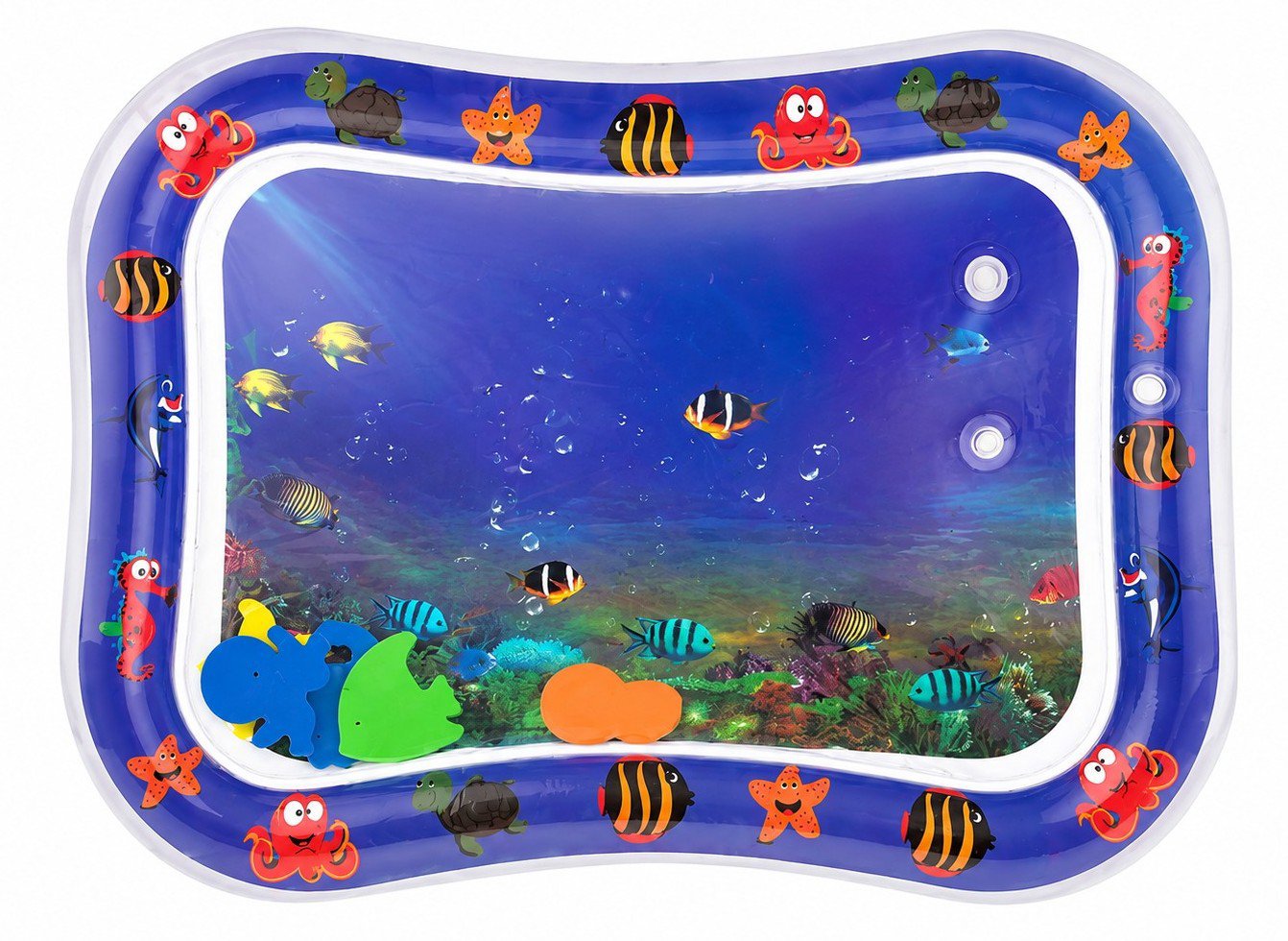 iMex Toys KX6990 Nafukovací podložka pro batolata mořský svět 7