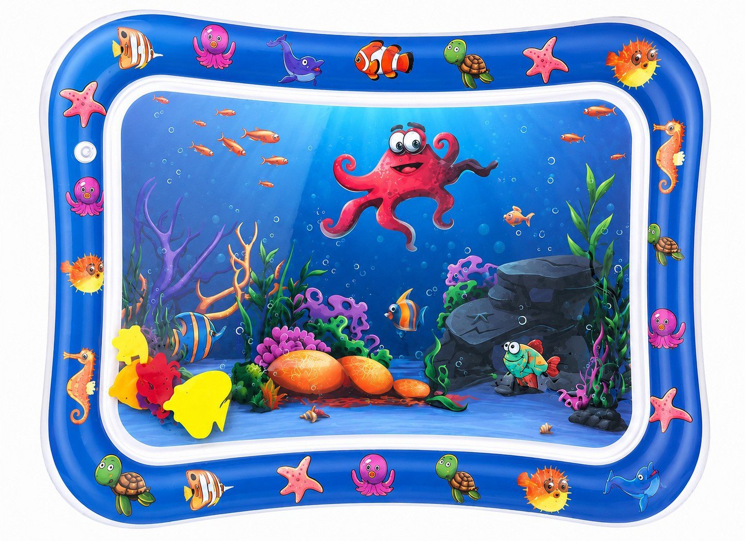 iMex Toys KX6986 Nafukovací podložka pro batolata mořský svět 3
