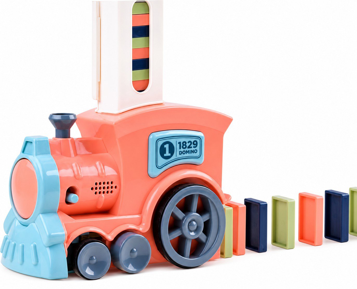 iMex Toys Domino vláček růžový