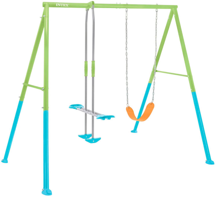 INTEX 44120 Zahradní houpačka dvojitá 254 × 251 × 211 cm