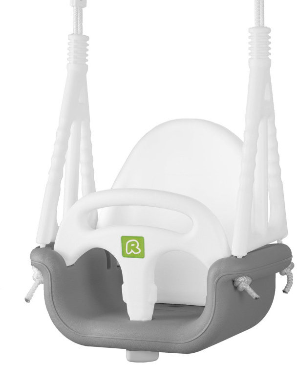 Ricokids 770000 Houpací kyblík 3 v 1, šedo-bílá