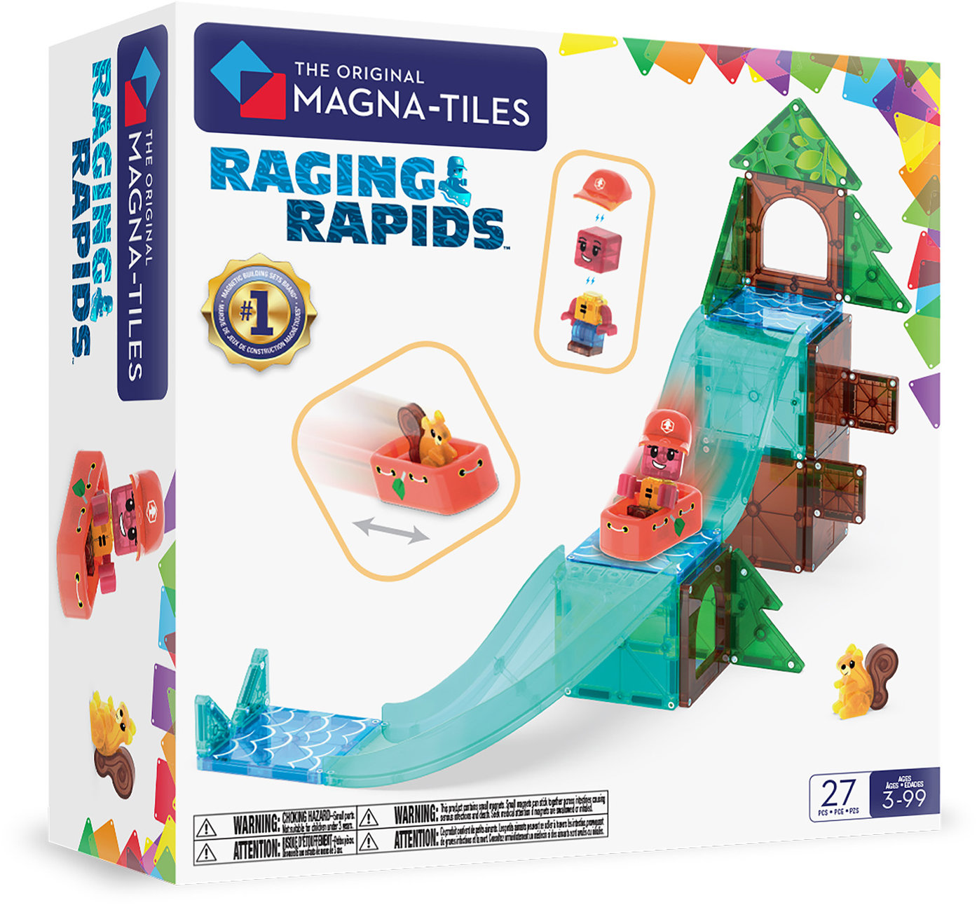 MAGNA-TILES Raging Rapids 27 dílků