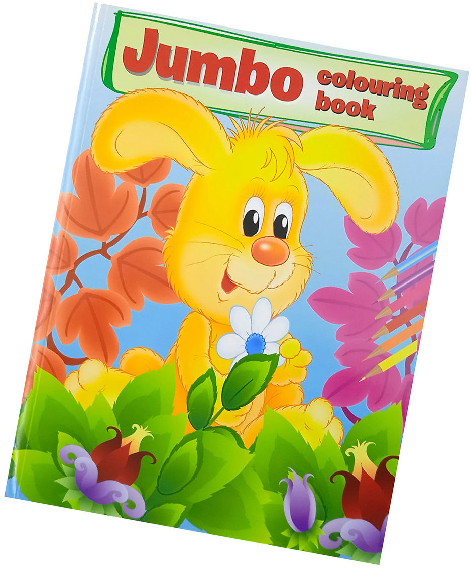 Craft Maxi omalovánky Jumbo - Žlutý králík