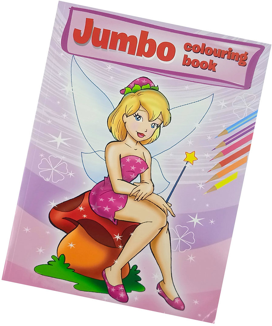 Craft Maxi omalovánky Jumbo - Víla