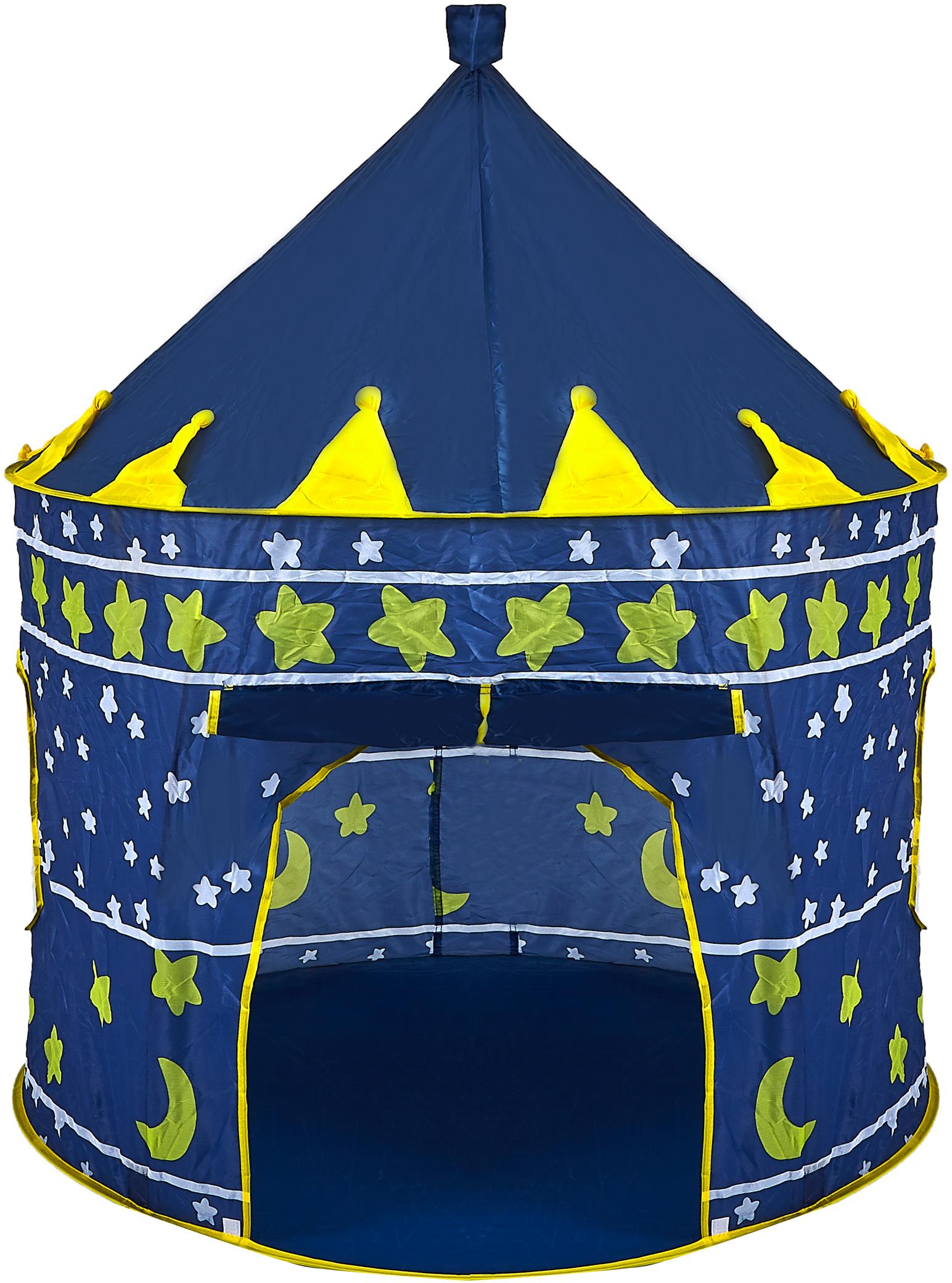Aga4Kids Dětský hrací stan Castle Dark Blue