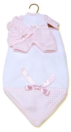 2-dílný obleček pro panenku miminko New Born velikosti 26 cm