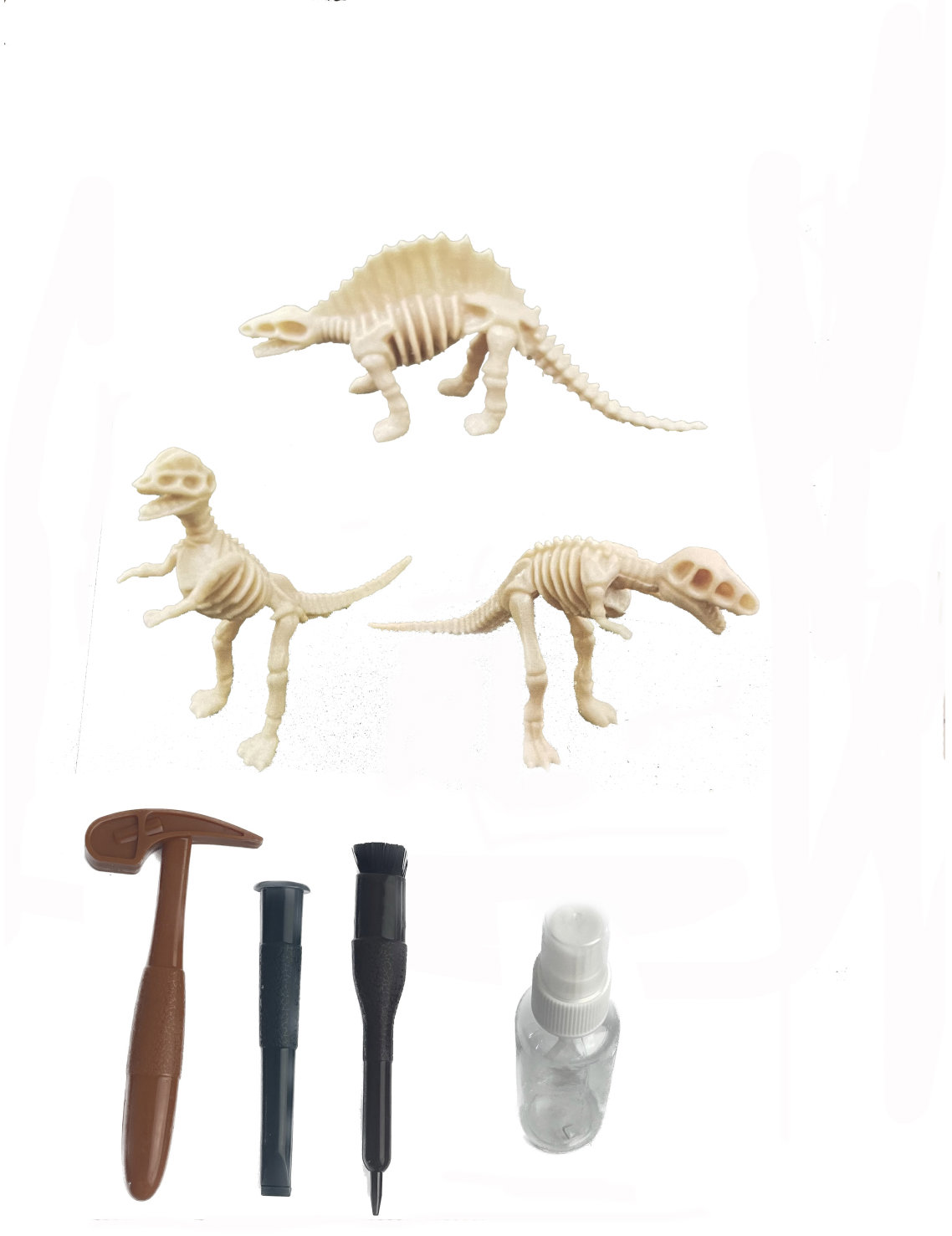 Alltoys Archeologický set – dinosauři -Spinosaurus / Tyrannosaurus Rex / Signal Raptor