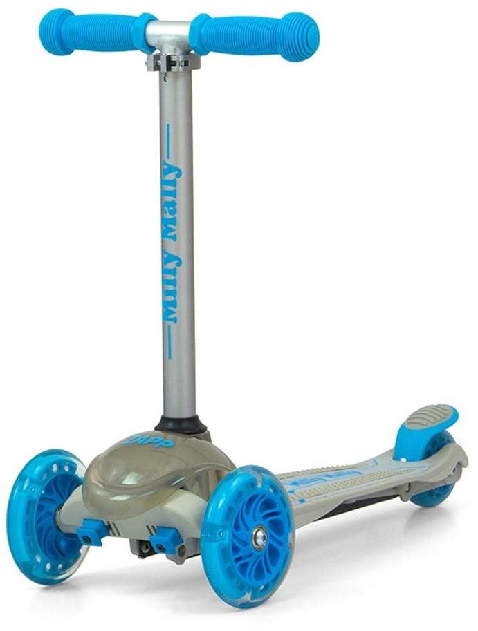 Milly Mally Dětská koloběžka Scooter Zapp grey