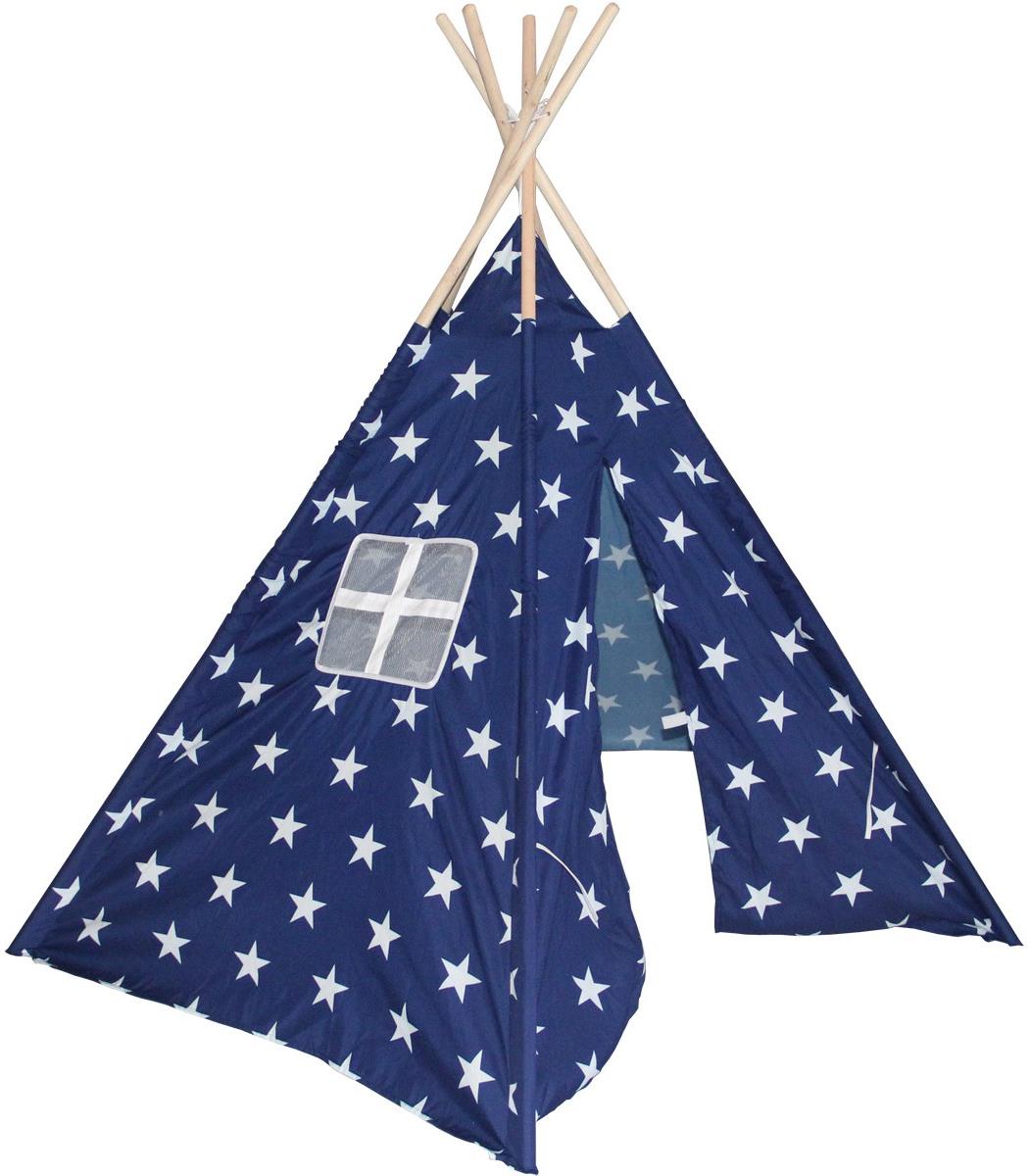 Werk Teepee Stars Dětský stan, rozměry 106 × 106 × 150 cm