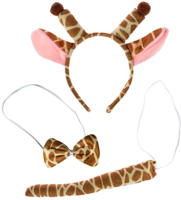 Dětská sada žirafa - safari - unisex - 3 ks