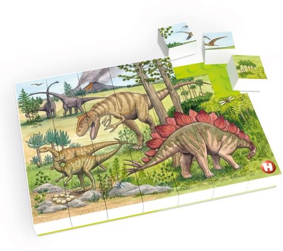 HUBELINO Puzzle-Svět dinosaurů