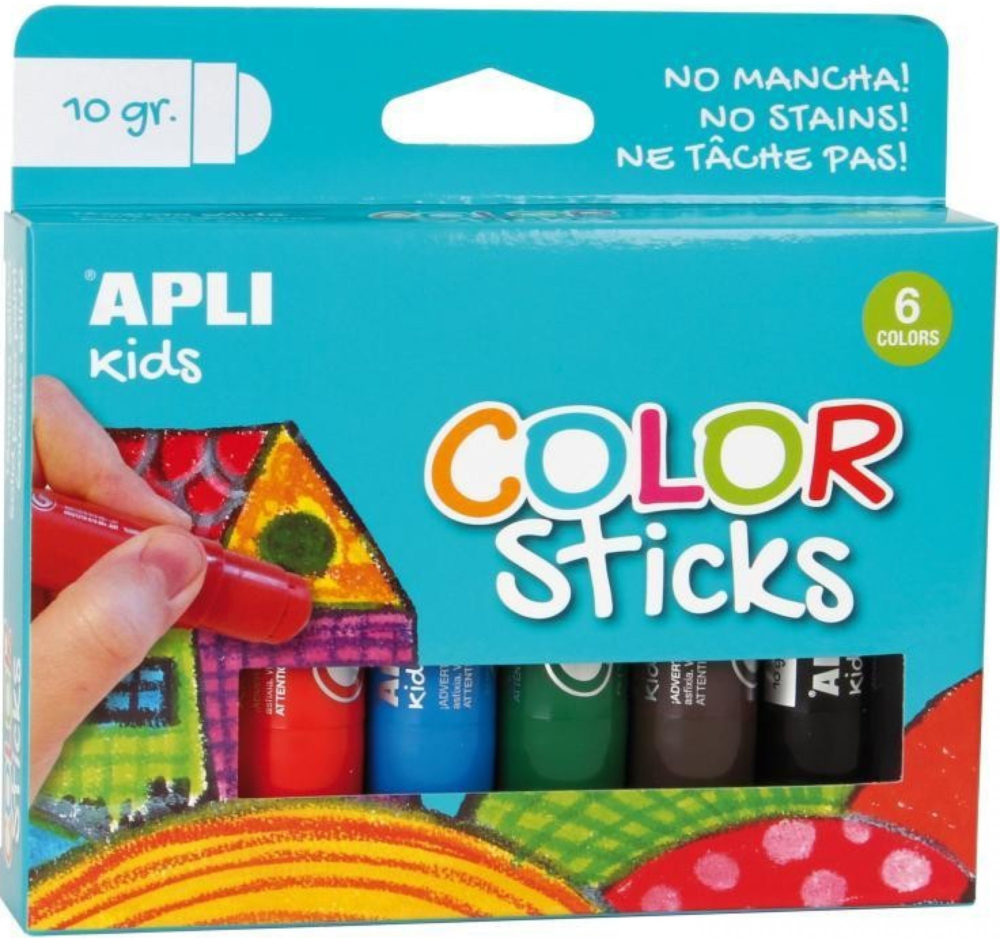 Apli Kids temperové tyčinky