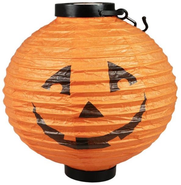 Arpex Led svítící lampion s motivem dýně/halloween, 28 cm