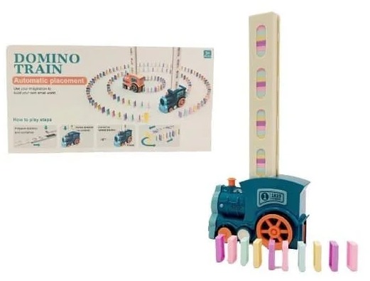 Bavytoy Lokomotiva domino 60 ks