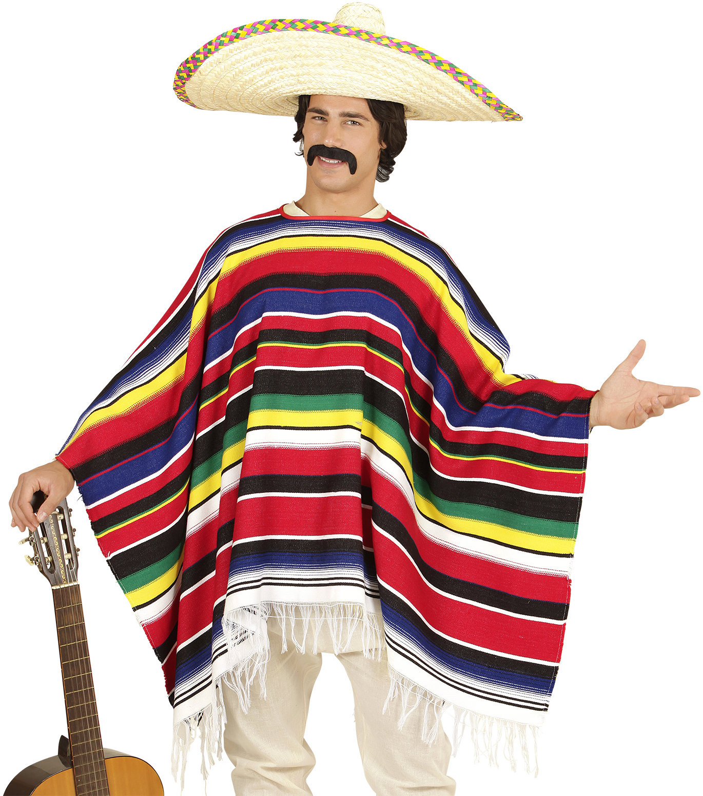 Widmann Autentické mexické pončo
