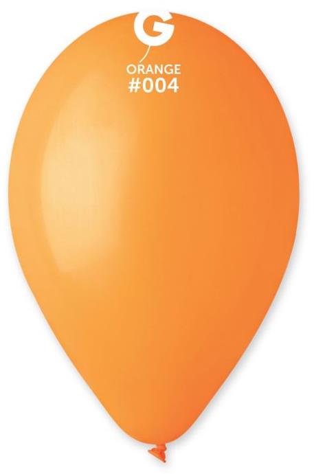 SMART BALLOONS Balonky 100 ks oranžové 26 cm pastelové