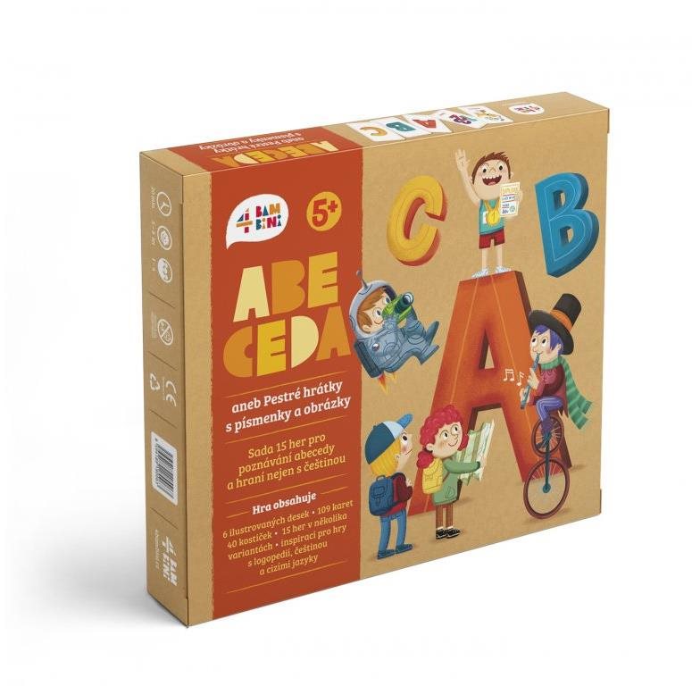 4bambini Abeceda aneb Pestré hrátky s písmenky a obrázky