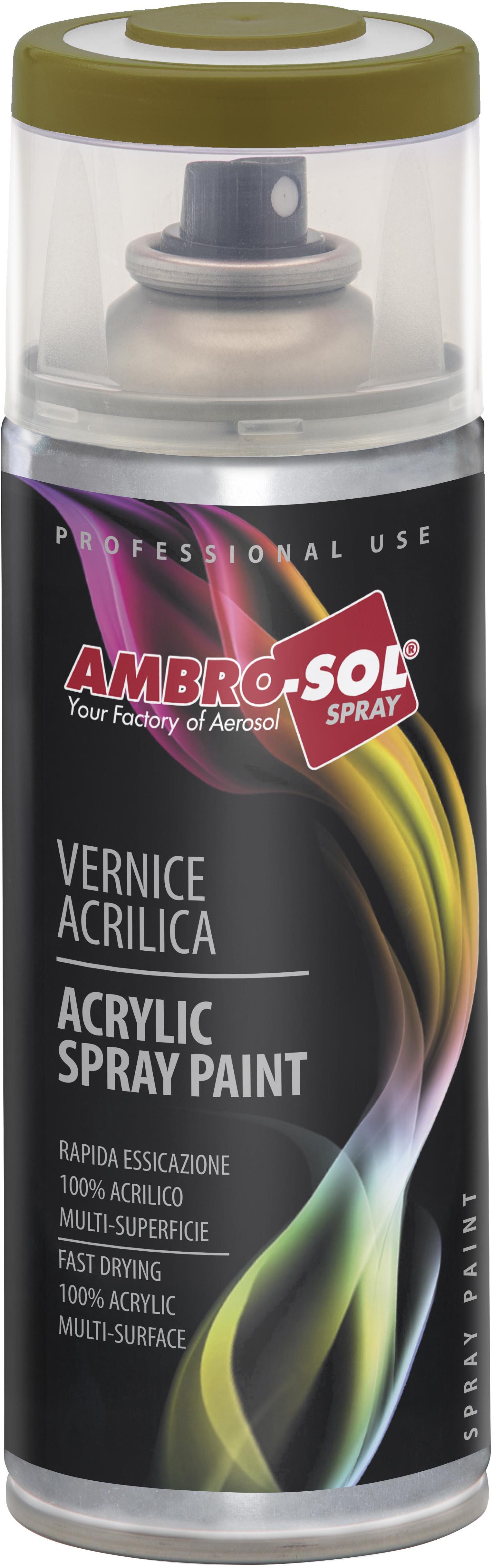 Ambro-Sol - víceúčelová armádní matná akrylová maskovací barva ve spreji