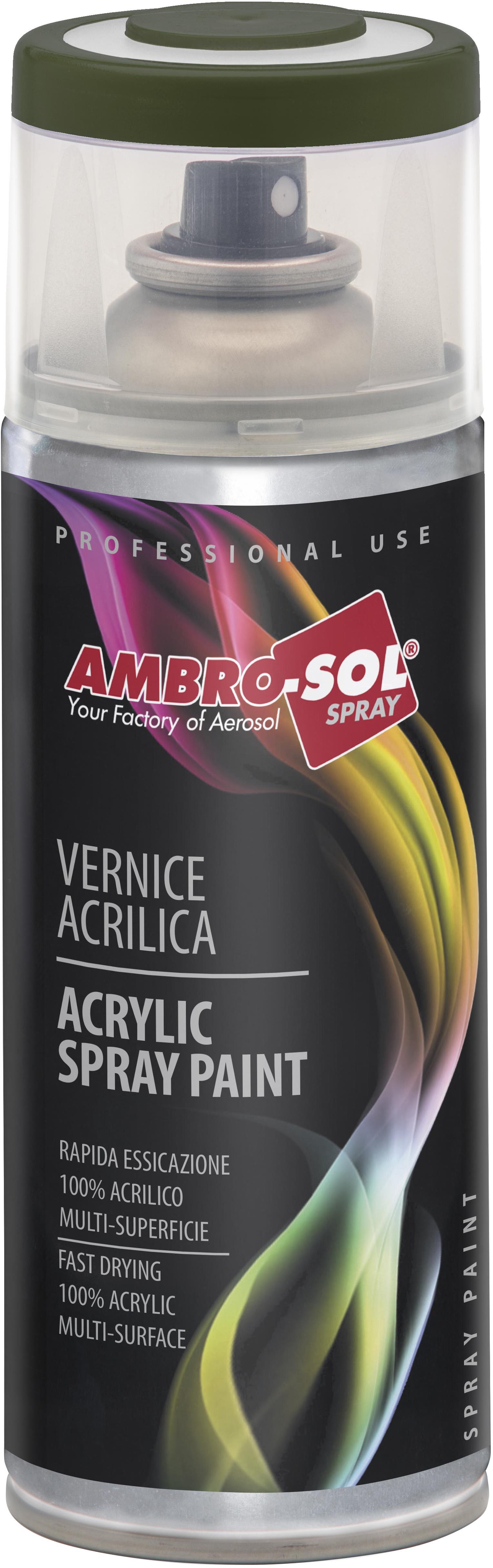 Ambro-Sol Víceúčelová armádní matná akrylová maskovací barva, ve spreji