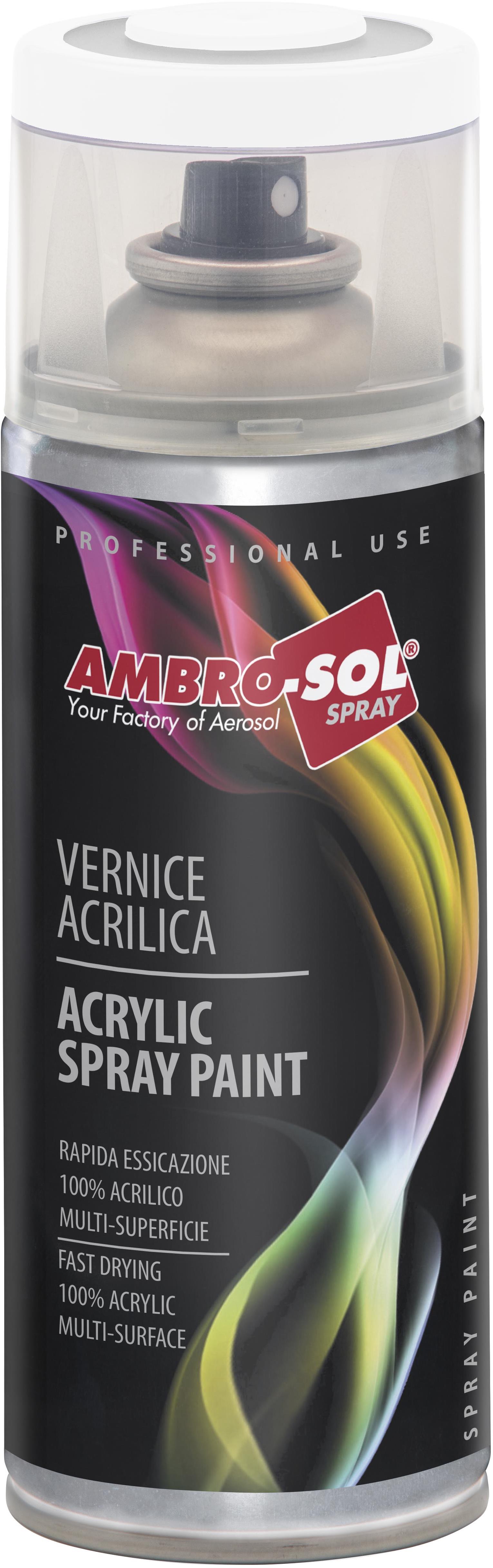 AMBRO-SOL víceúčelová bílá akrylová barva ve spreji