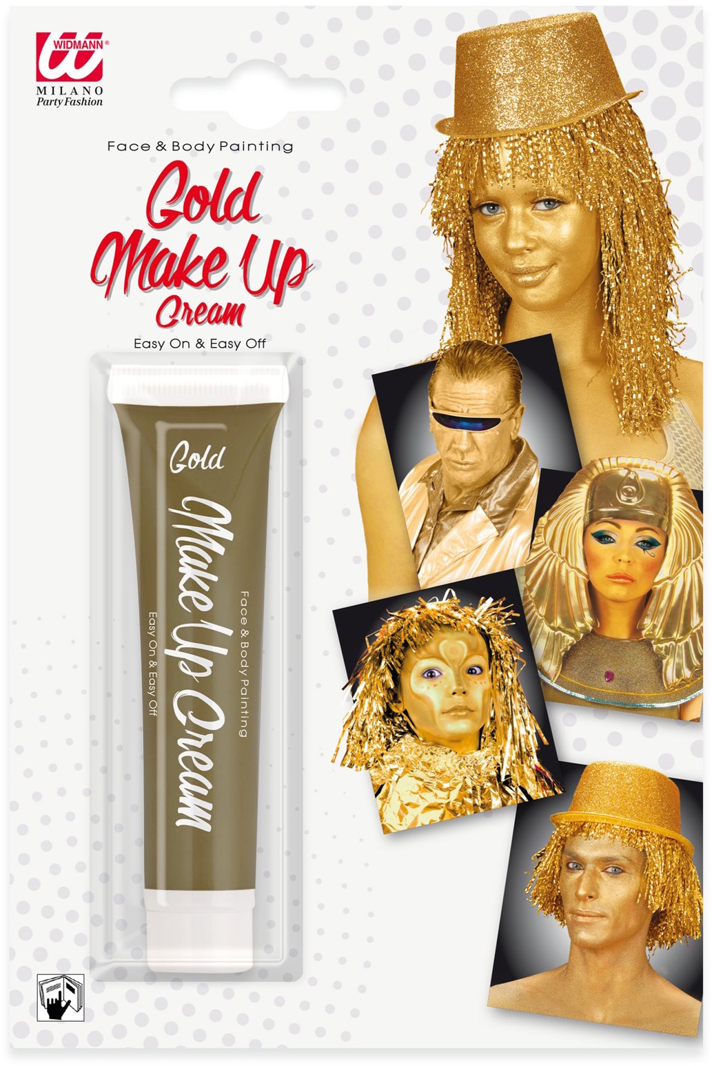 WIDMANN Make-up zlatý v tubě 28 g