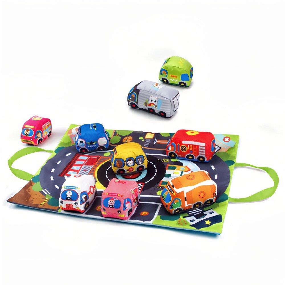 Bavytoy Měkká auta s podložkou