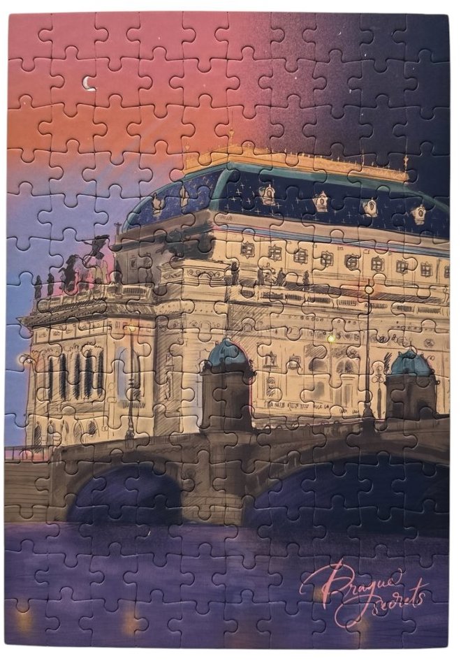 Be Nice Puzzle Prague Secrets Národní divadlo