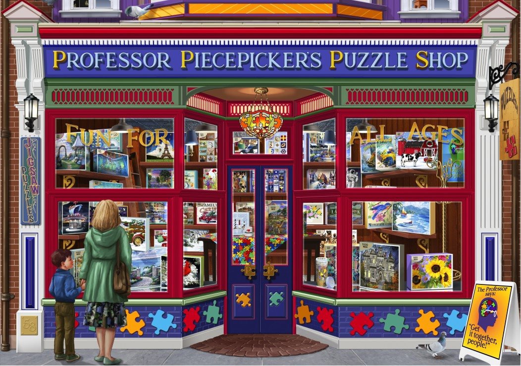 BLUEBIRD Professor Shop 1500 dílků