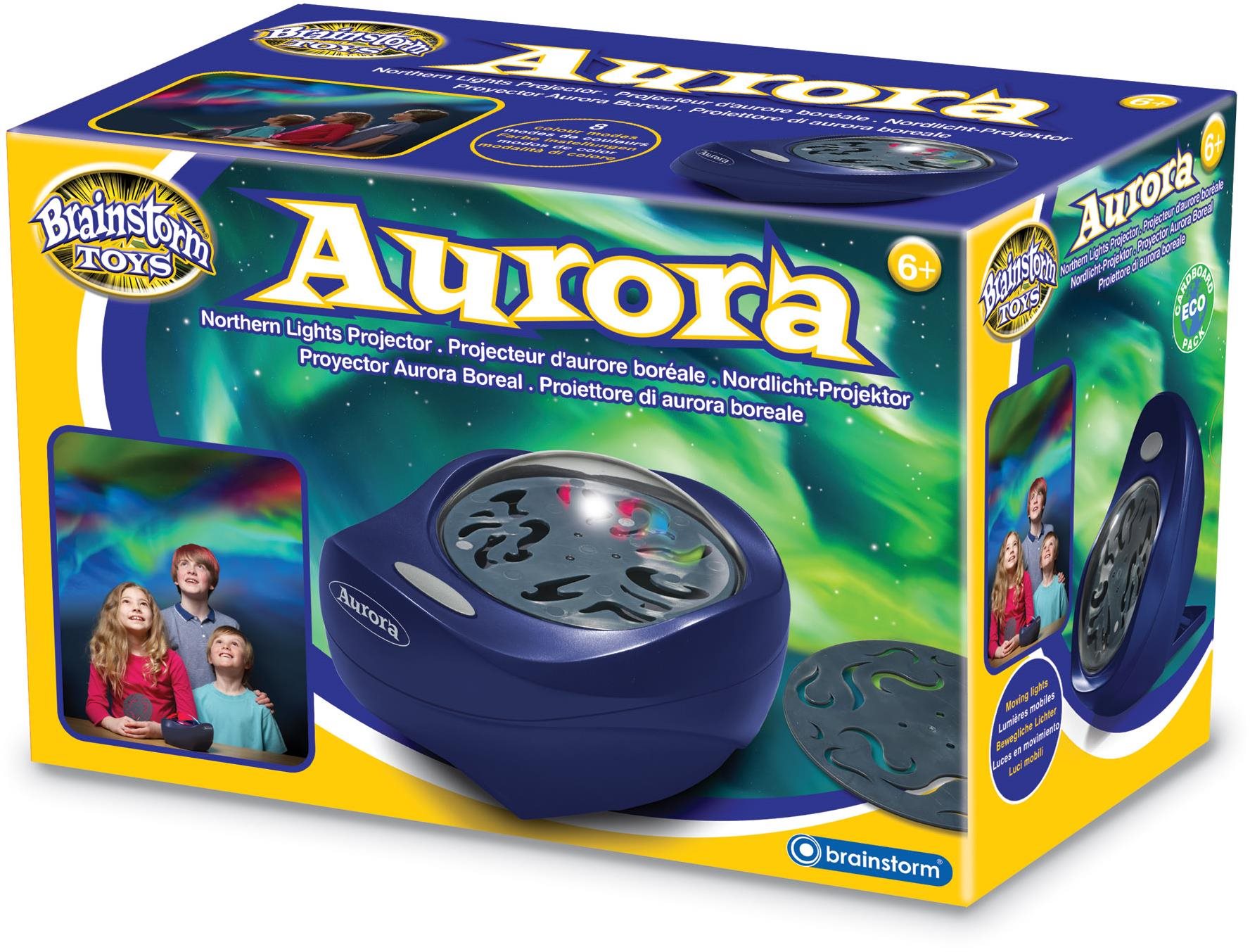 Projektor polární záře Brainstorm Toys pro dětský pokoj