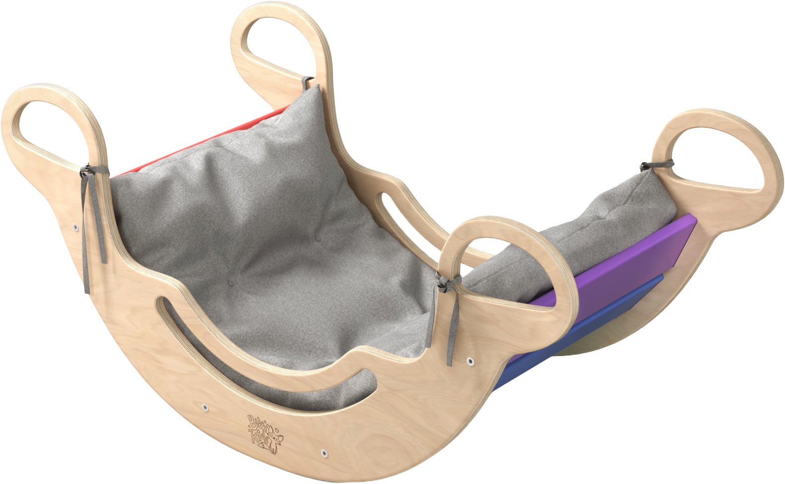 BusyKids Montessori houpačka 6in1 MINT + matrace