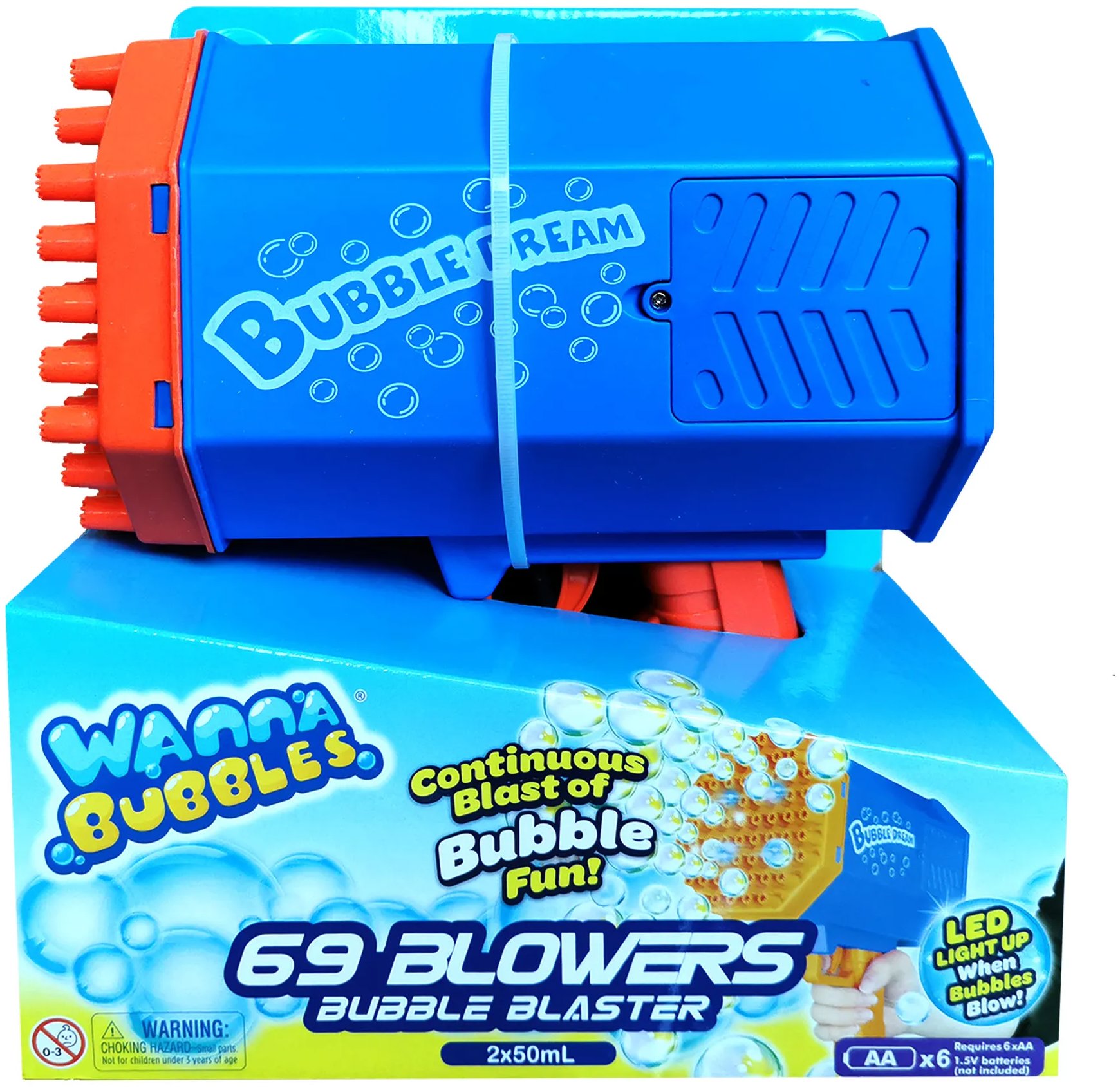 Wanna Bubbles Bublifuková pistole mega Bubble Dream