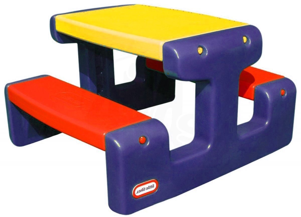 Little Tikes Piknikový stoleček Junior - Primary
