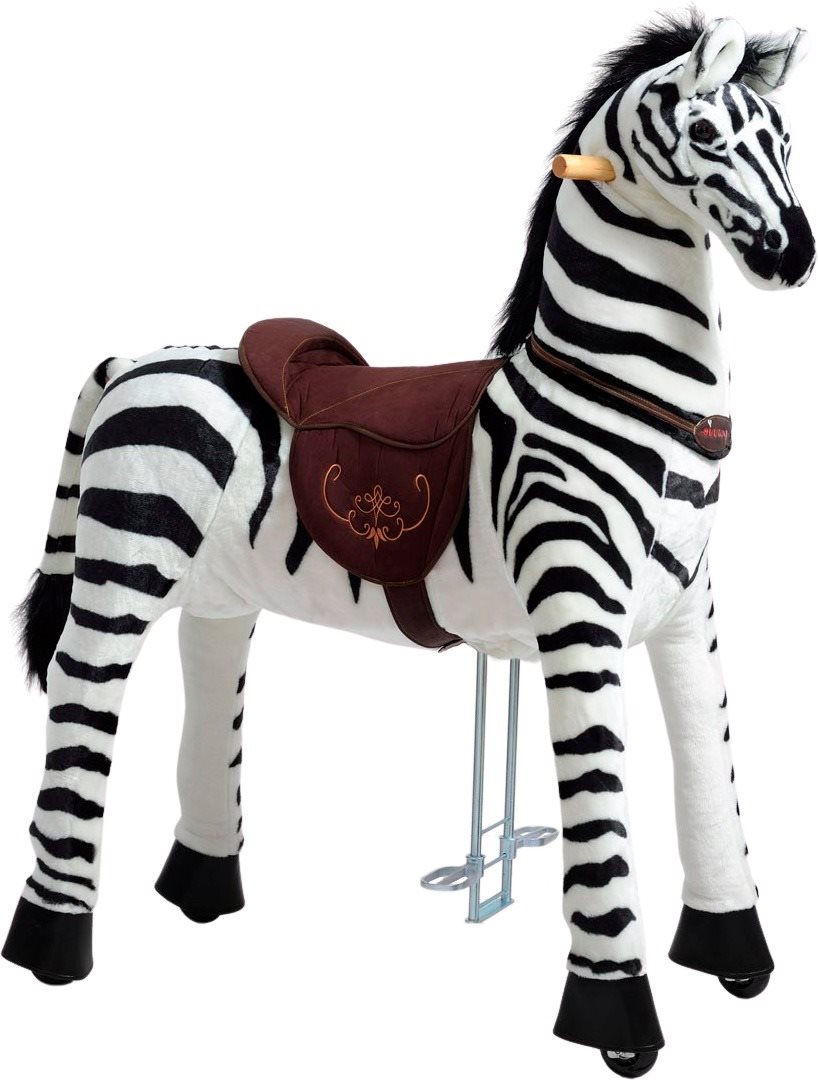 Mechanická jezdící zebra Ponnie Dixi XL Profi