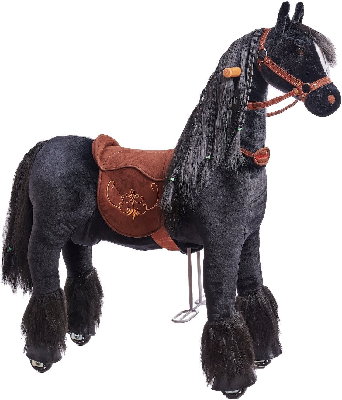 Mechanický jezdící kůň Ponnie Ebony M